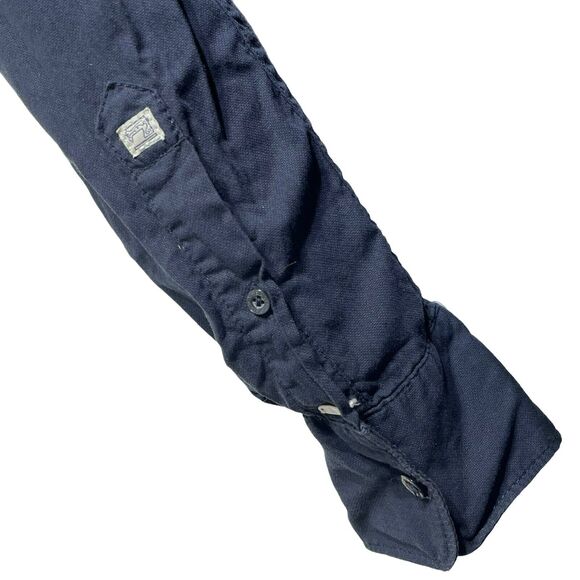 scotch soda doc azur embellished button up shirt Size M - Picture 5 of 13